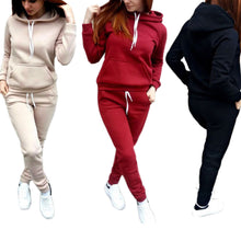 Load image into Gallery viewer, Simple multicolor women's home wear sports set