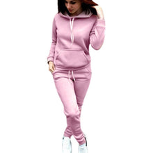 Load image into Gallery viewer, Simple multicolor women's home wear sports set