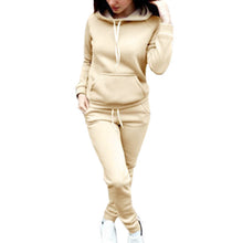 Load image into Gallery viewer, Simple multicolor women's home wear sports set