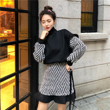 Load image into Gallery viewer, Sports sweater and skirt set for women